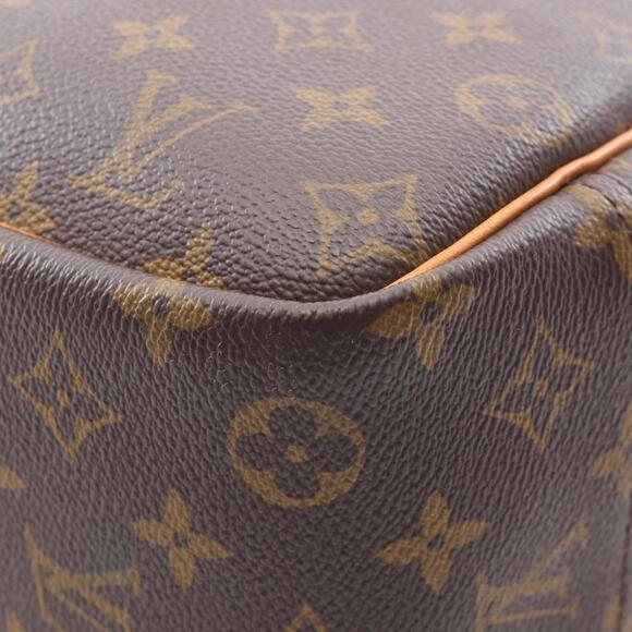 LOUIS VUITTON Brown Monogram Leather Deauville Bag - Picture 10 of 11
